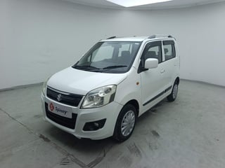 Used 2017 Maruti Suzuki Wagon R VXI ABS Petrol Manual exterior LEFT FRONT CORNER VIEW