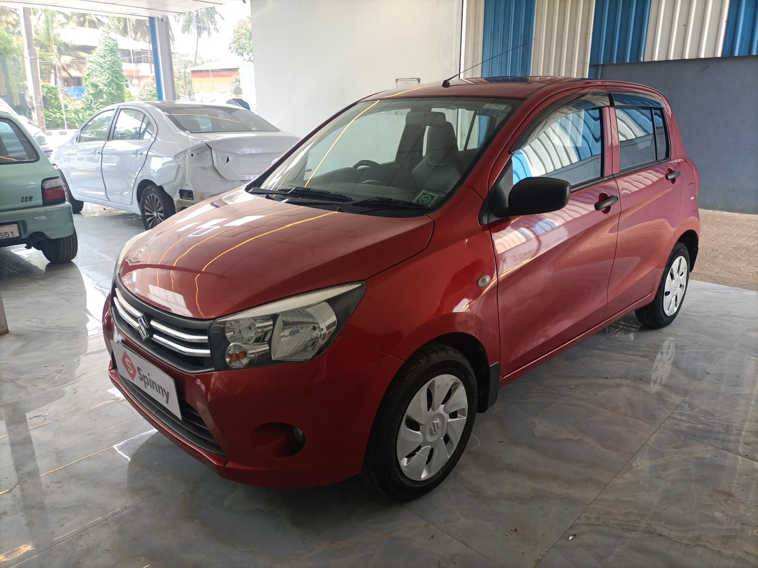 Used 2016 Maruti Suzuki Celerio VXi Petrol Manual exterior LEFT FRONT CORNER VIEW