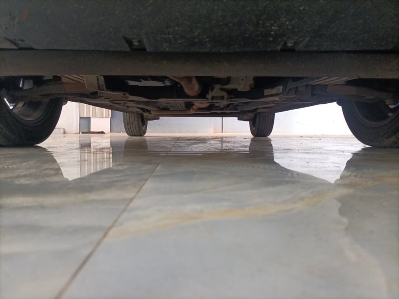 Used 2021 Tata Punch Accomplished Dazzle Pack MT Petrol Manual extra FRONT LEFT UNDERBODY VIEW