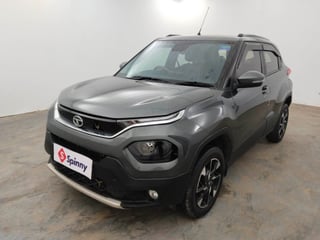 Used 2023 Tata Punch Creative AMT Petrol Automatic exterior LEFT FRONT CORNER VIEW