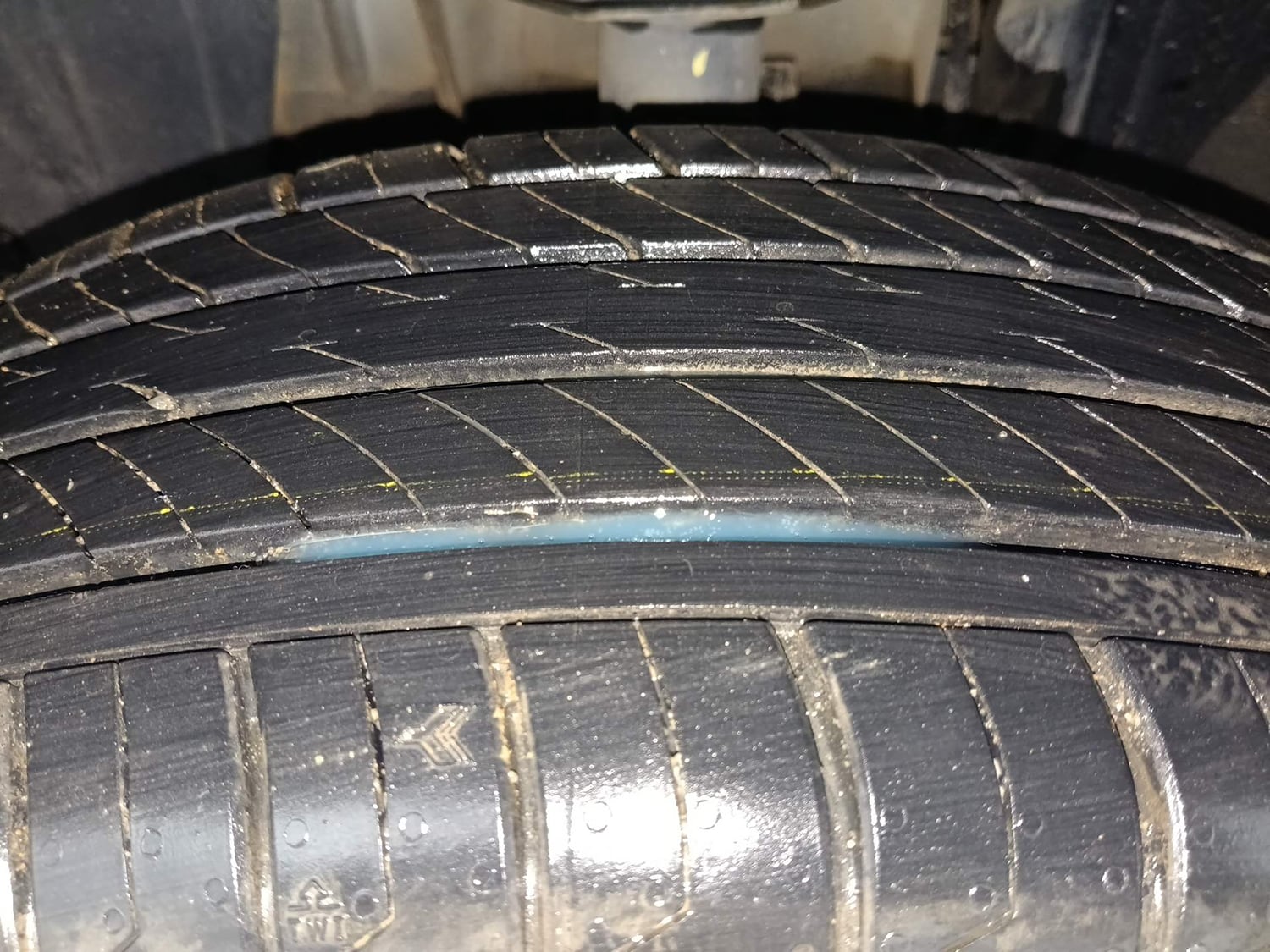 Used 2024 Renault Kiger RXZ Turbo CVT Petrol Automatic tyres LEFT FRONT TYRE TREAD VIEW
