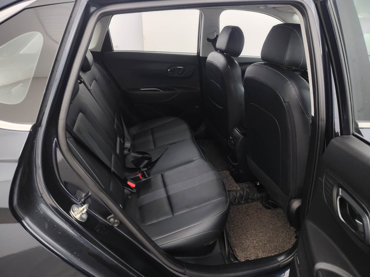 Used 2023 Hyundai New i20 Asta (O) 1.0 Turbo DCT Petrol Automatic interior RIGHT SIDE REAR DOOR CABIN VIEW