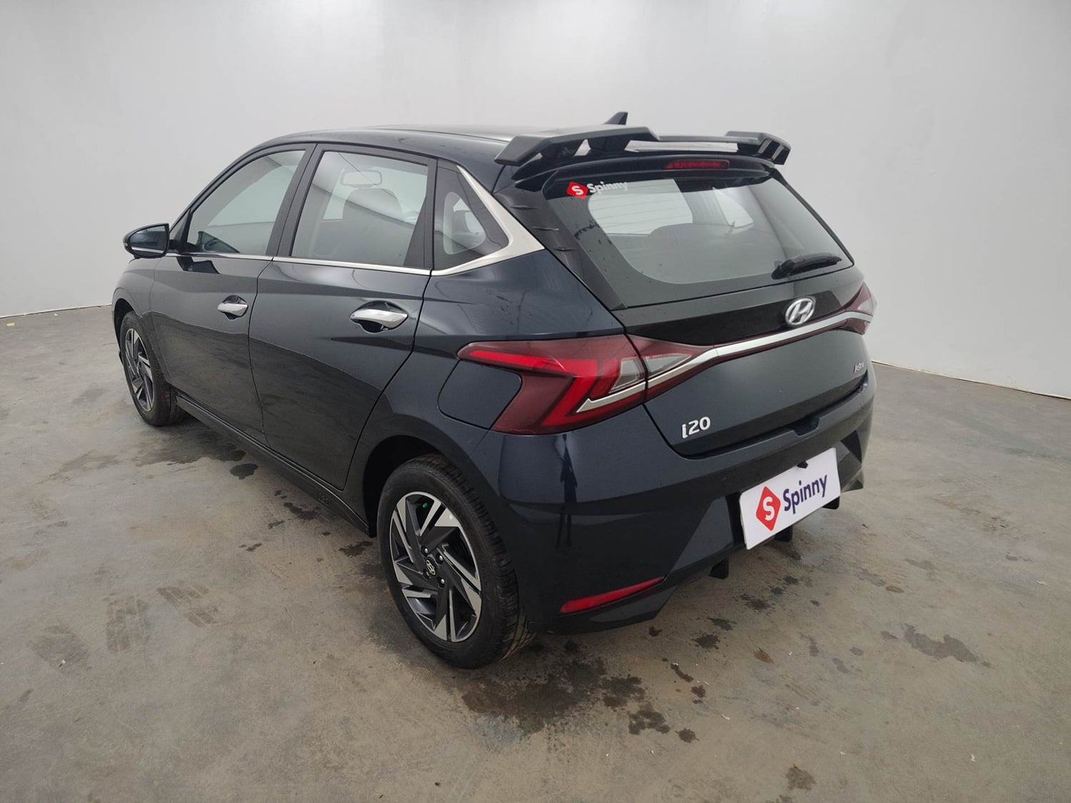 Used 2023 Hyundai New i20 Asta (O) 1.0 Turbo DCT Petrol Automatic exterior LEFT REAR CORNER VIEW