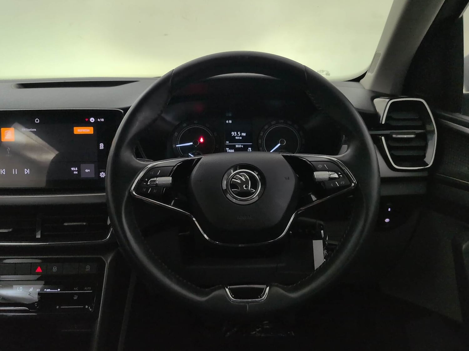 Used 2024 Skoda Kushaq Ambition 1.0L TSI MT Petrol Manual interior STEERING VIEW