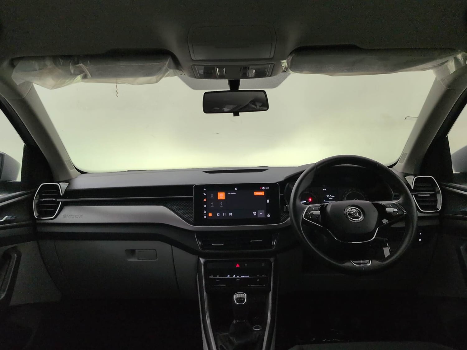 Used 2024 Skoda Kushaq Ambition 1.0L TSI MT Petrol Manual interior DASHBOARD VIEW