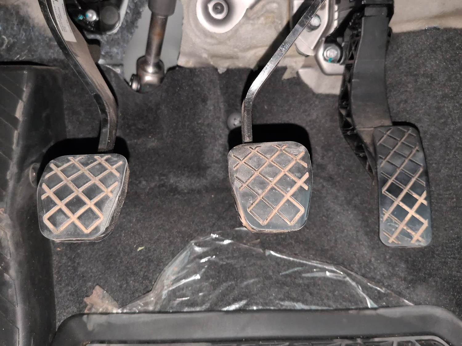 Used 2024 Skoda Kushaq Ambition 1.0L TSI MT Petrol Manual interior PEDALS VIEW