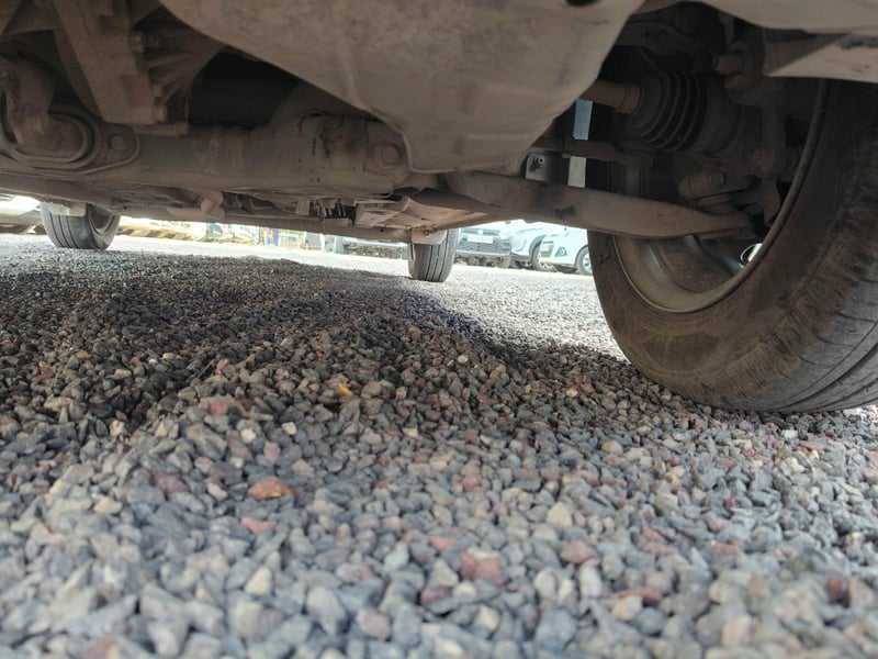 Used 2019 Hyundai New Santro 1.1 Sportz Petrol + CNG (outside fitted) Petrol+cng Manual extra FRONT LEFT UNDERBODY VIEW