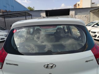 Used 2019 Hyundai New Santro 1.1 Sportz Petrol + CNG (outside fitted) Petrol+cng Manual exterior BACK WINDSHIELD VIEW