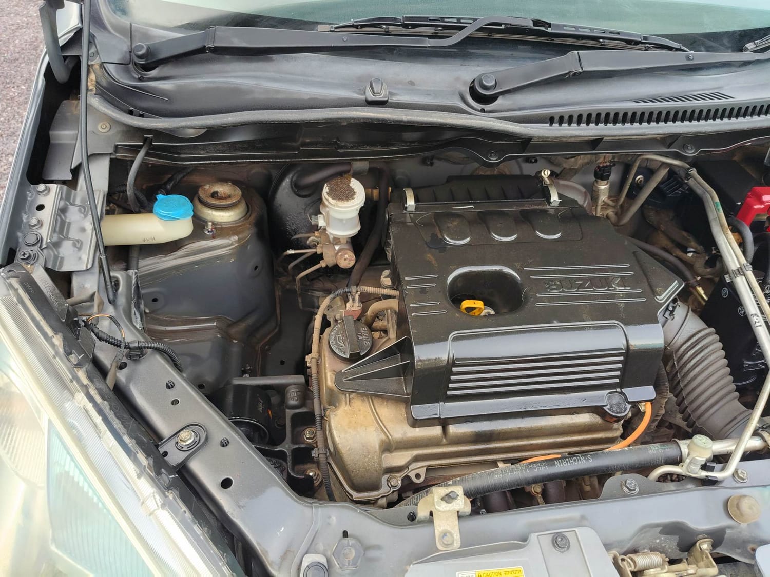 Used 2017 Maruti Suzuki Wagon R 1.0 VXI AMT Petrol Automatic engine ENGINE RIGHT SIDE VIEW