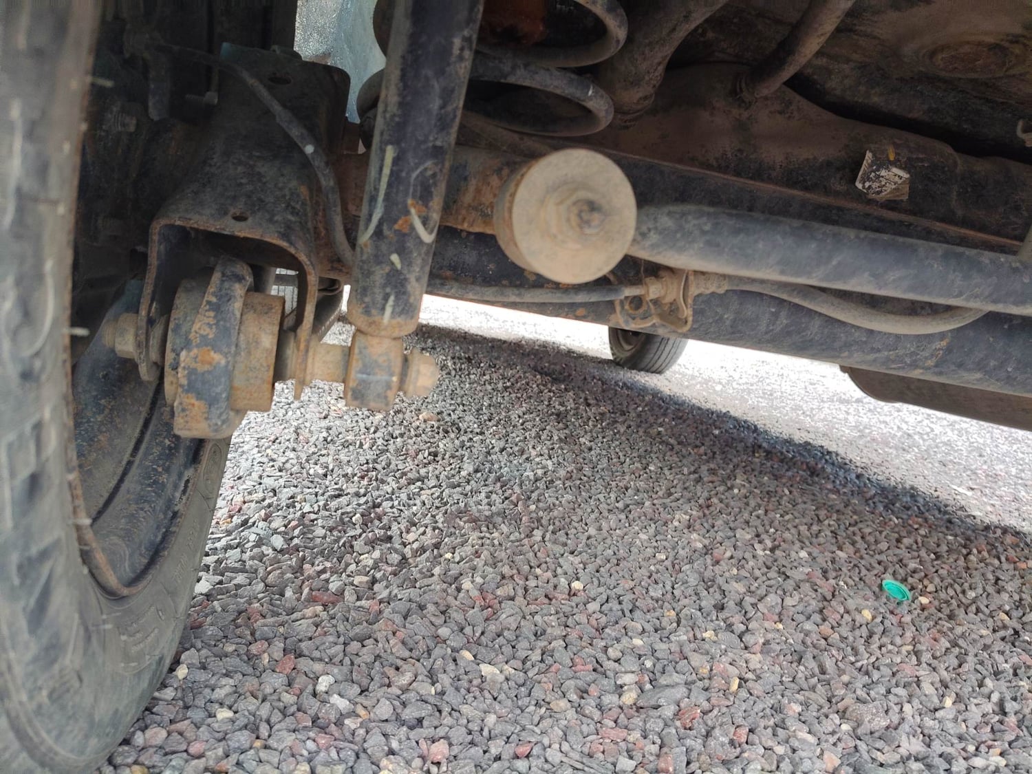 Used 2017 Maruti Suzuki Wagon R 1.0 VXI AMT Petrol Automatic extra REAR UNDERBODY VIEW (TAKEN FROM REAR)