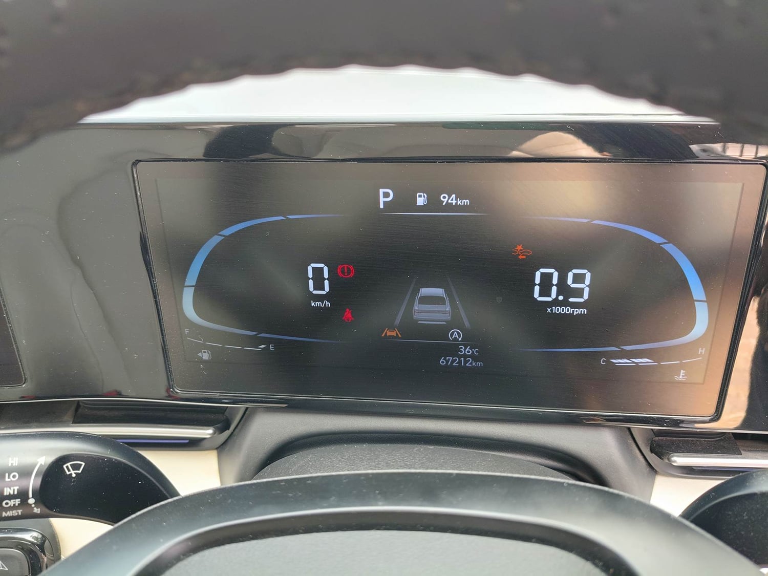 Used 2023 Hyundai Verna SX (O) 1.5 Petrol IVT Petrol Automatic interior CLUSTERMETER VIEW