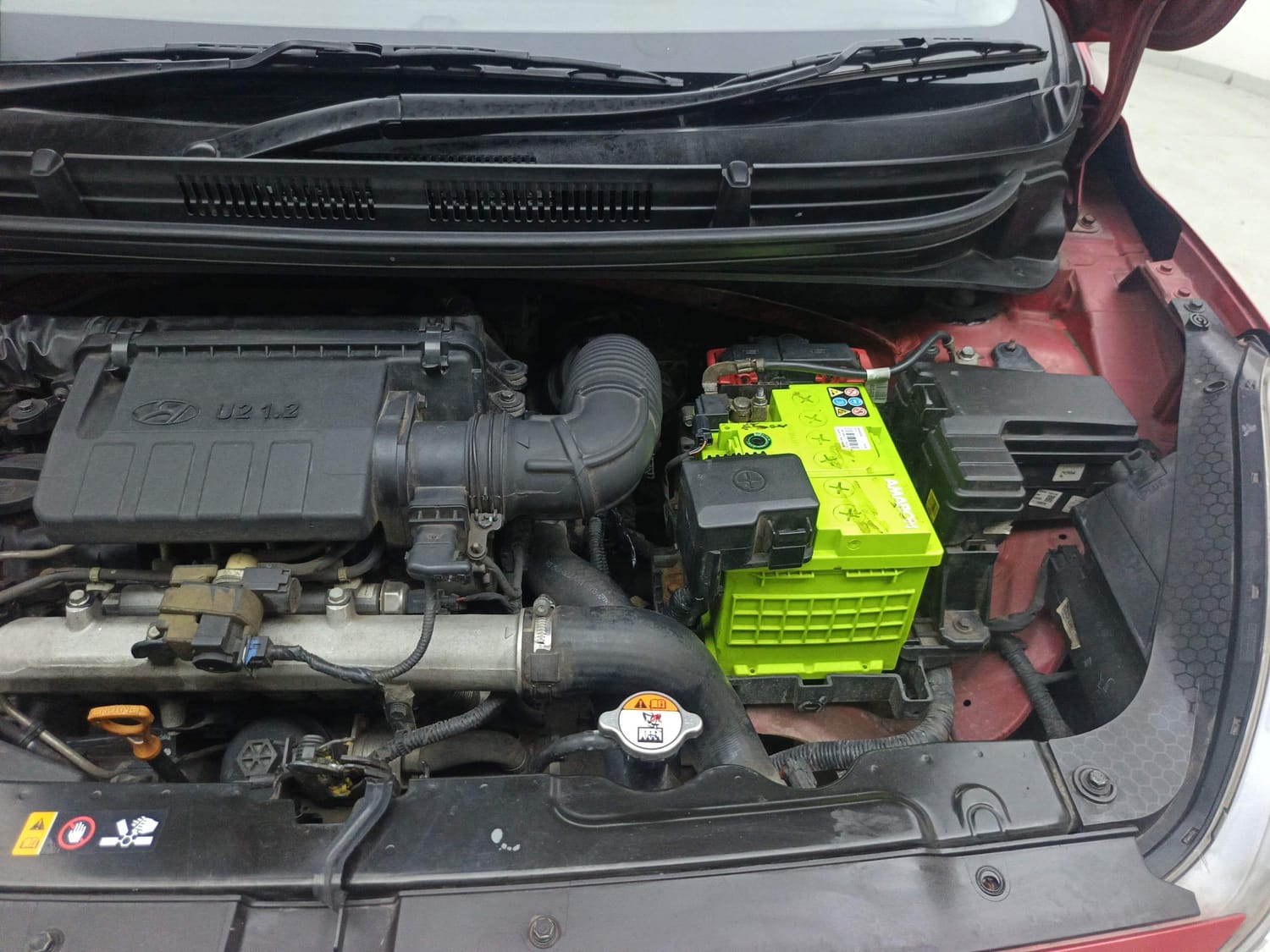 Used 2020 Hyundai Grand i10 Nios Asta U2 1.2 CRDi Diesel Manual engine ENGINE LEFT SIDE VIEW