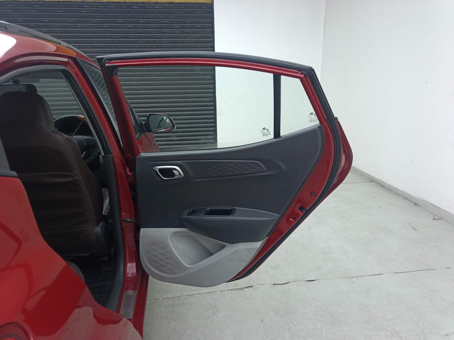 Used 2020 Hyundai Grand i10 Nios Asta U2 1.2 CRDi Diesel Manual interior RIGHT REAR DOOR OPEN VIEW