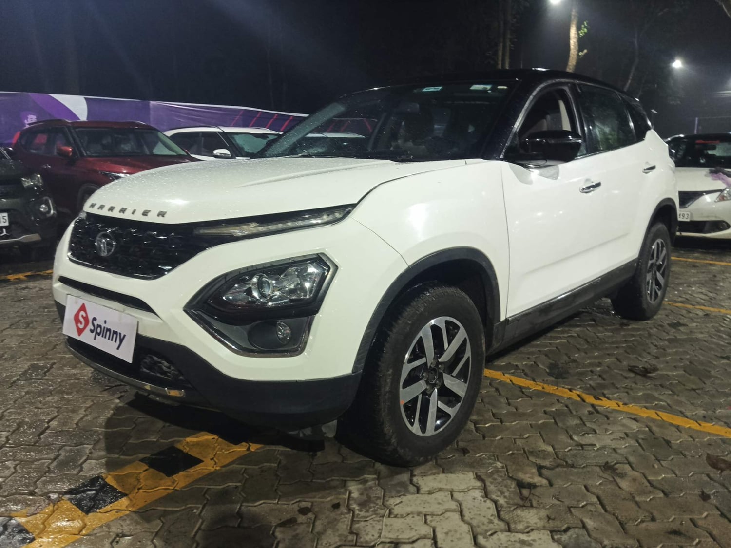Used 2021 Tata Harrier XZA Plus Diesel Automatic exterior LEFT FRONT CORNER VIEW