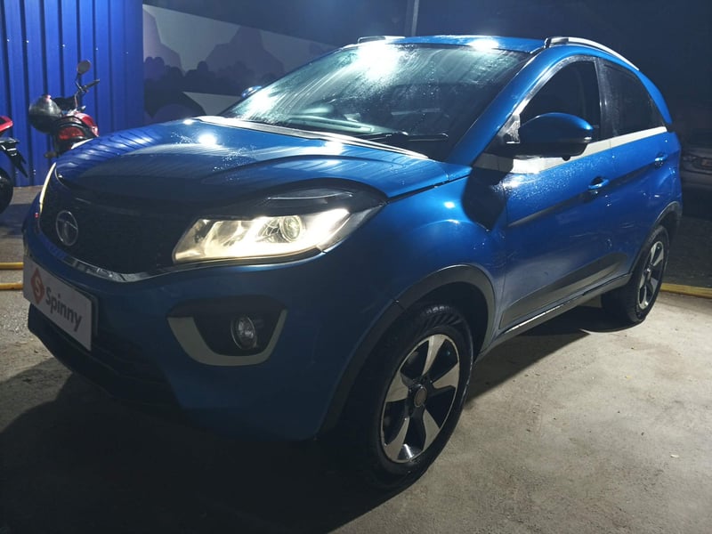 Used 2019 Tata Nexon XZ Plus Diesel Diesel Manual exterior LEFT FRONT CORNER VIEW