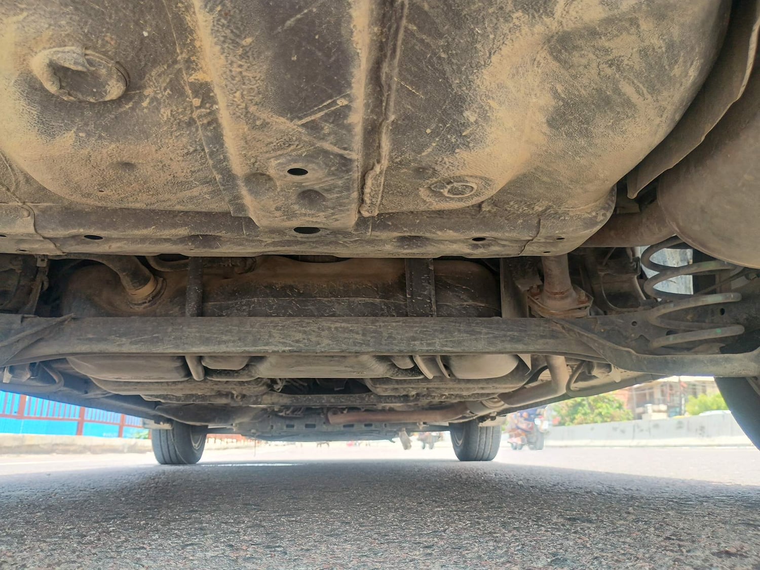 Used 2019 Honda City V Petrol Petrol Manual extra REAR UNDERBODY VIEW (TAKEN FROM REAR)
