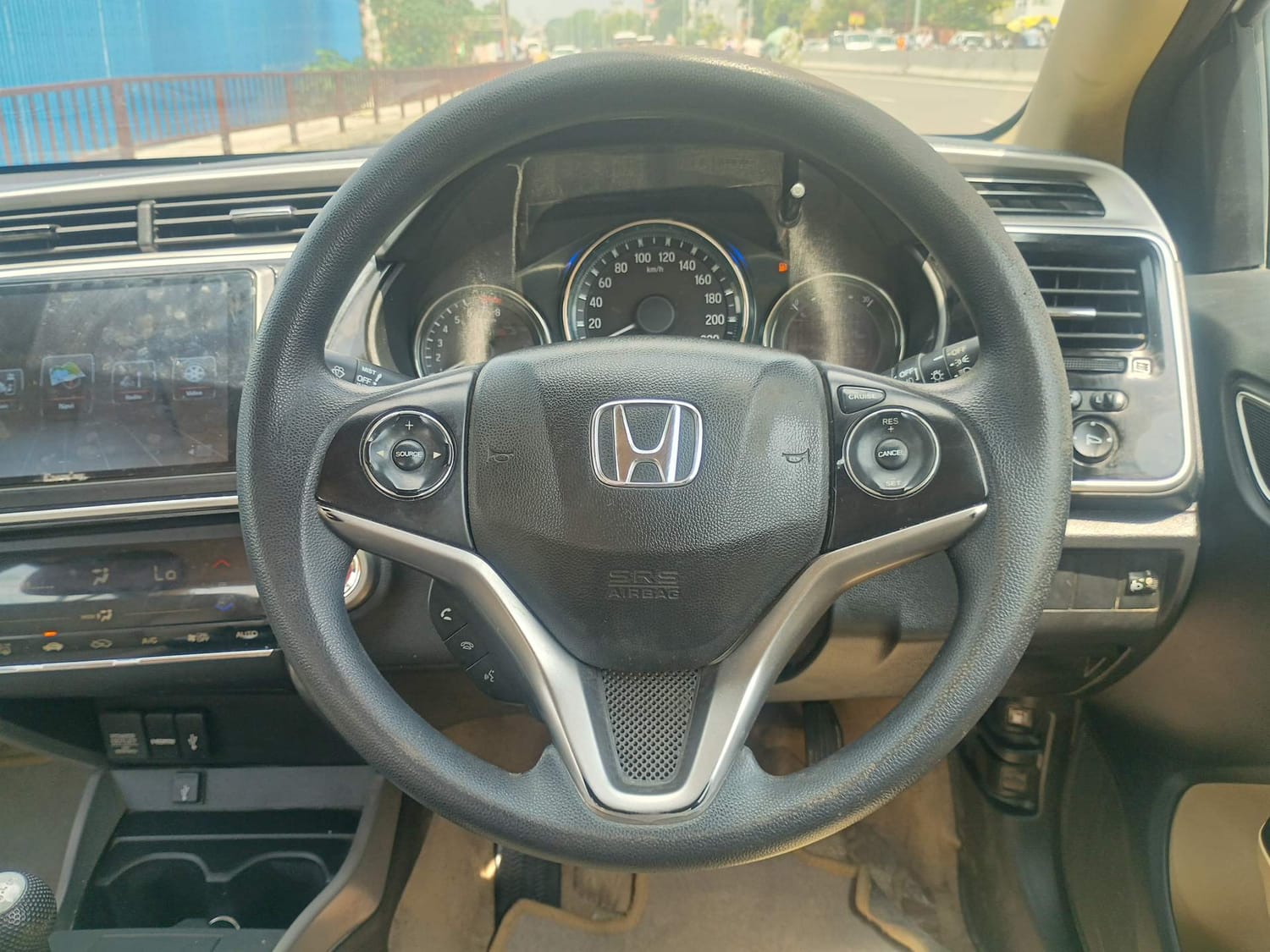 Used 2019 Honda City V Petrol Petrol Manual interior STEERING VIEW