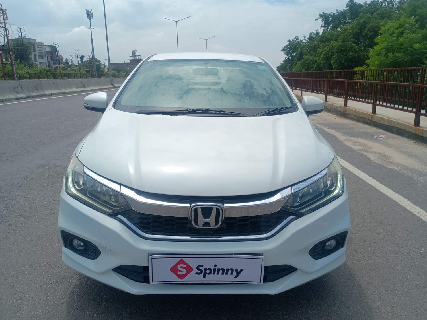 Used 2019 Honda City V Petrol Petrol Manual exterior FRONT VIEW