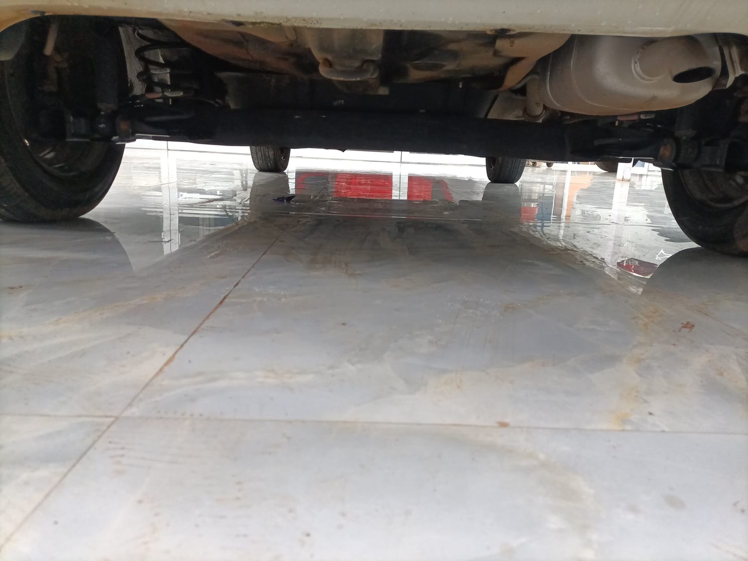 Used 2018 Hyundai Grand i10 Magna 1.2 Kappa VTVT Petrol Manual extra REAR UNDERBODY VIEW (TAKEN FROM REAR)