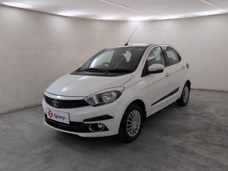 Used 2017 Tata Tiago Revotron XZ Petrol Manual exterior LEFT FRONT CORNER VIEW