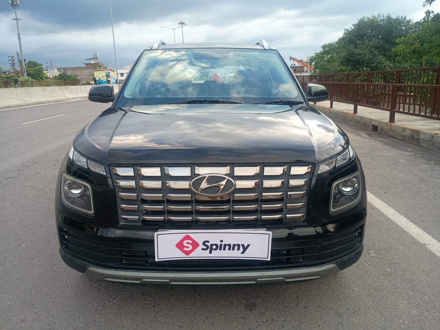 Used 2023 Hyundai Venue SX 1.2 Petrol Petrol Manual exterior FRONT VIEW