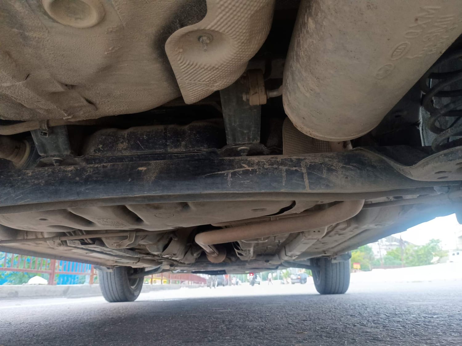 Used 2023 Hyundai Venue SX 1.2 Petrol Petrol Manual extra REAR UNDERBODY VIEW (TAKEN FROM REAR)