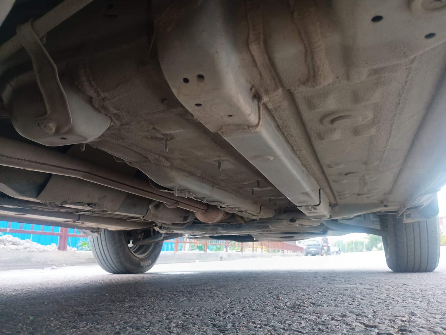 Used 2023 Hyundai Venue SX 1.2 Petrol Petrol Manual extra REAR RIGHT UNDERBODY VIEW