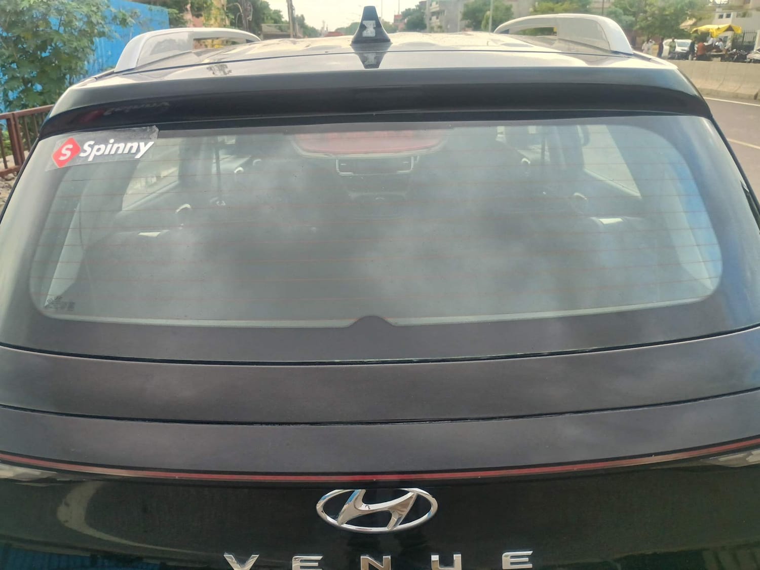 Used 2023 Hyundai Venue SX 1.2 Petrol Petrol Manual exterior BACK WINDSHIELD VIEW