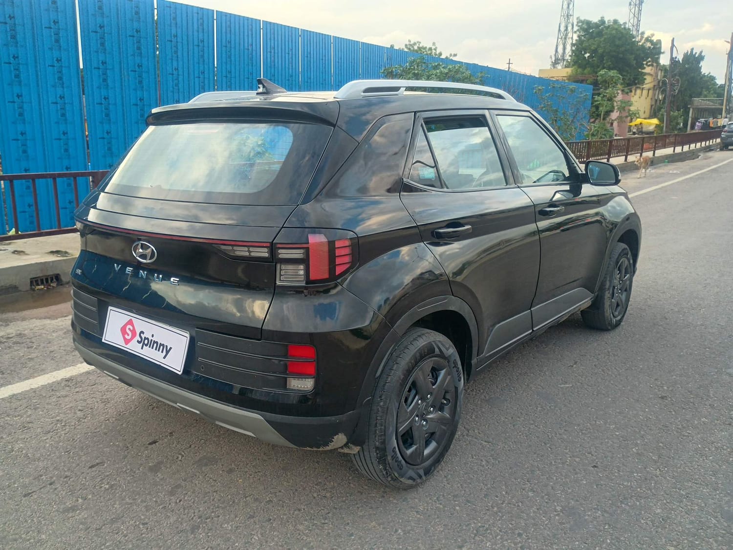 Used 2023 Hyundai Venue SX 1.2 Petrol Petrol Manual exterior RIGHT REAR CORNER VIEW
