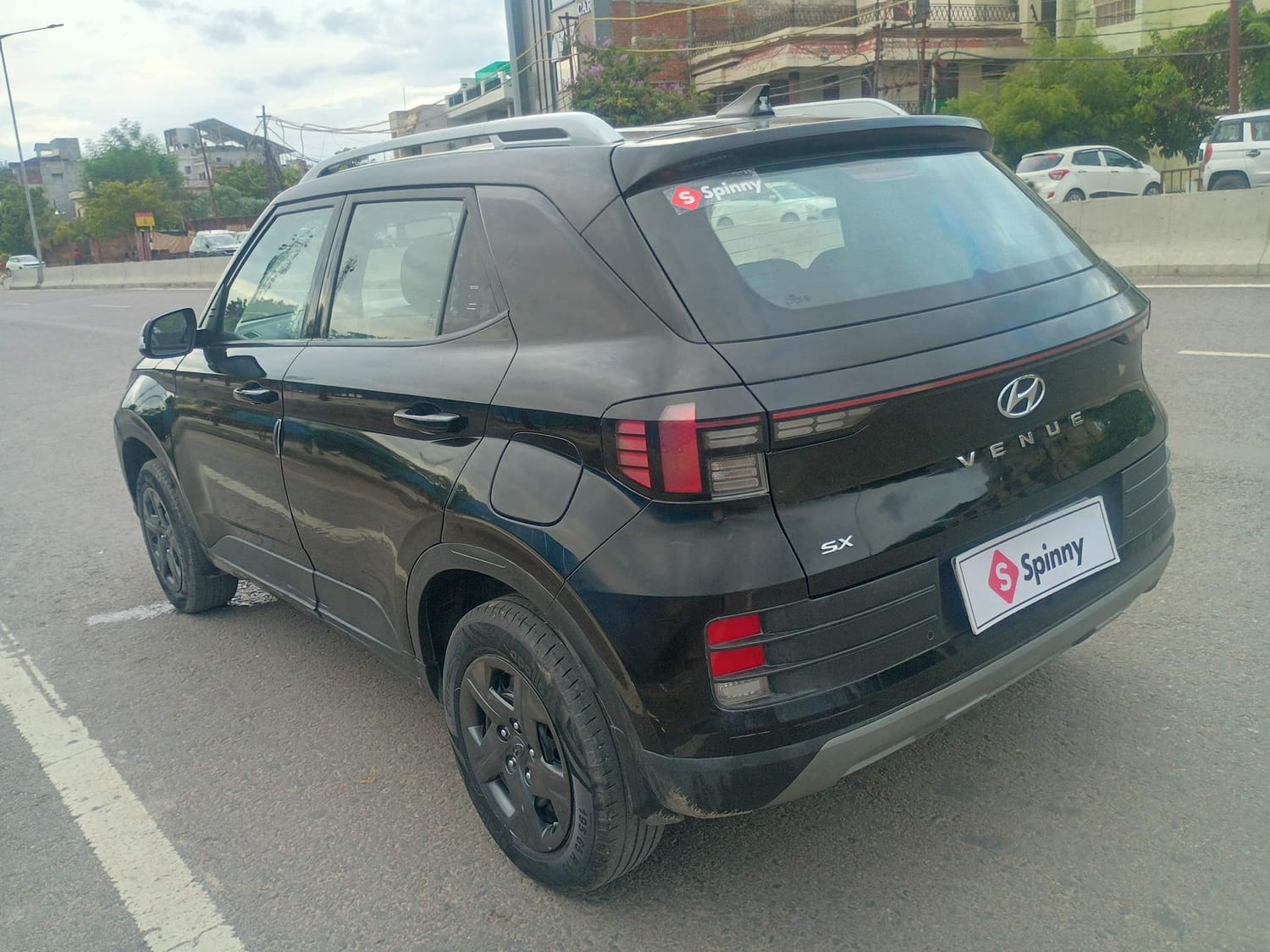 Used 2023 Hyundai Venue SX 1.2 Petrol Petrol Manual exterior LEFT REAR CORNER VIEW
