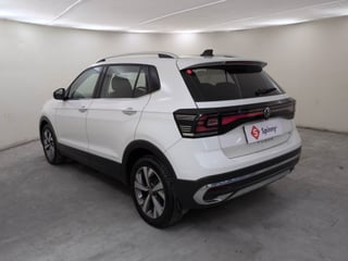 Used 2022 Volkswagen Taigun Topline 1.0 TSI AT Petrol Automatic exterior LEFT REAR CORNER VIEW