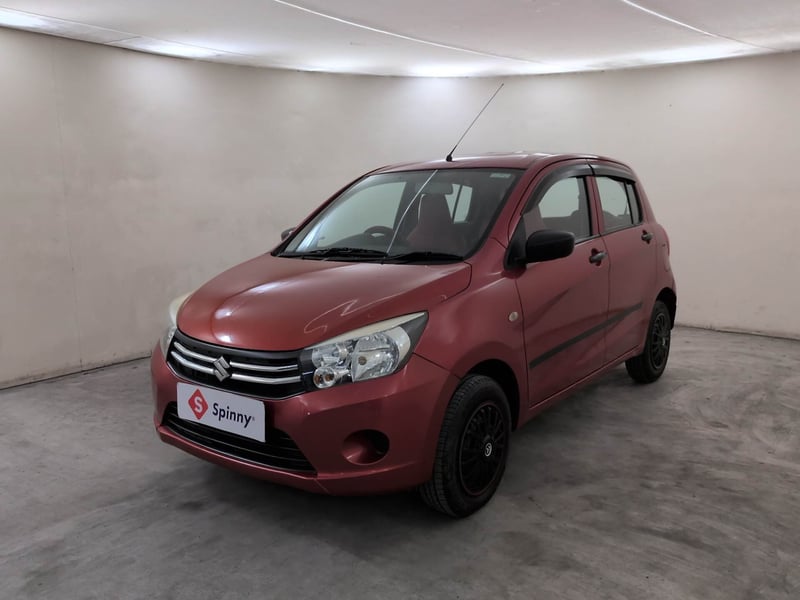 Used 2015 Maruti Suzuki Celerio VXi AMT Petrol Automatic exterior LEFT FRONT CORNER VIEW