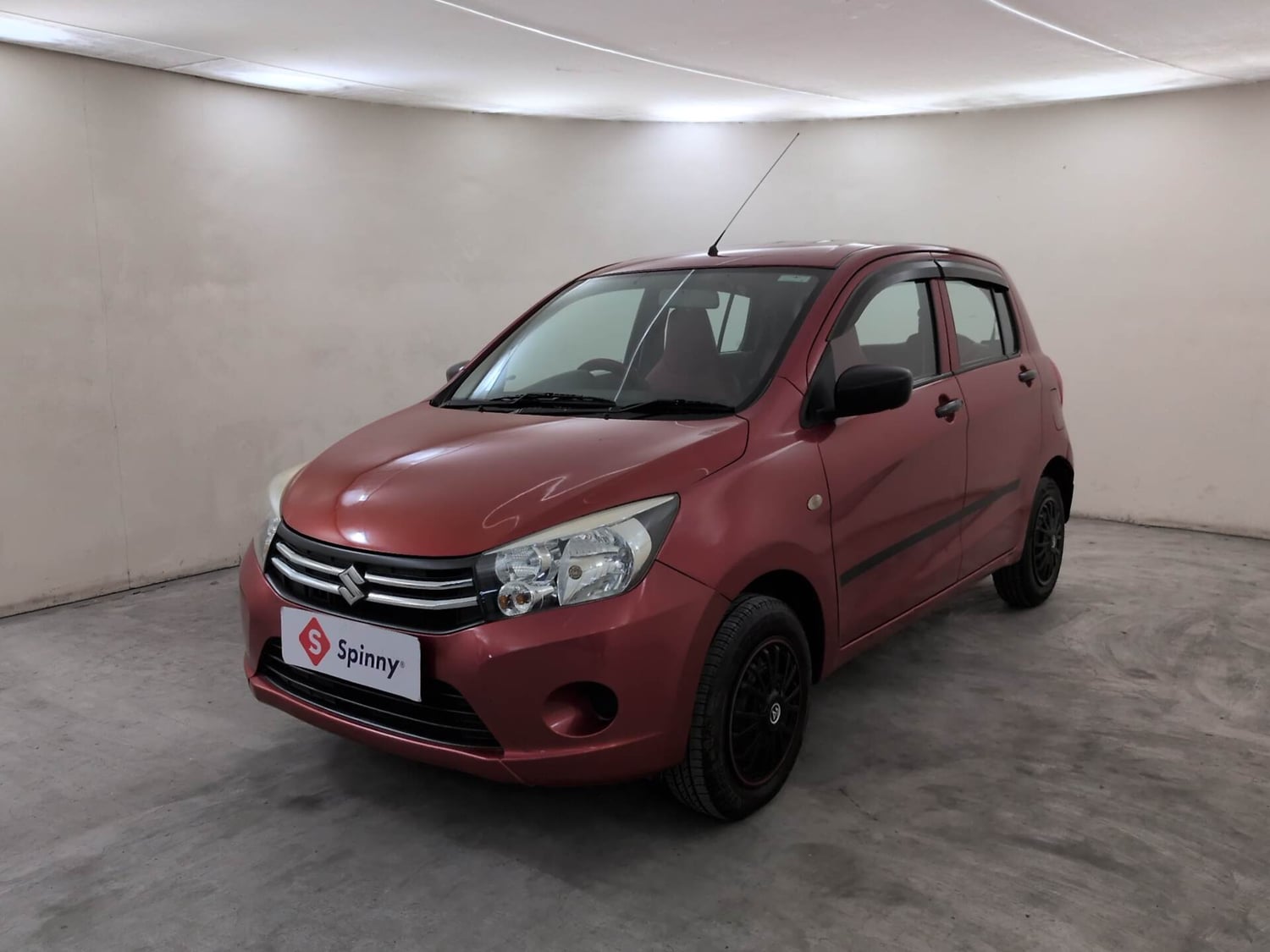 Used 2015 Maruti Suzuki Celerio VXi AMT Petrol Automatic exterior LEFT FRONT CORNER VIEW