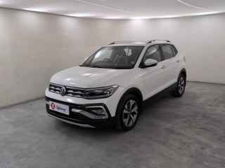 Used 2022 Volkswagen Taigun Topline 1.0 TSI AT Petrol Automatic exterior LEFT FRONT CORNER VIEW