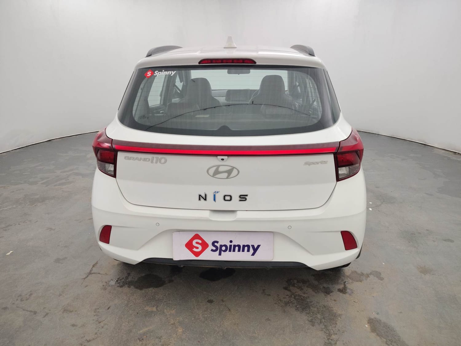 Used 2024 Hyundai Grand i10 Nios Sportz 1.2 Kappa VTVT Petrol Manual exterior BACK VIEW
