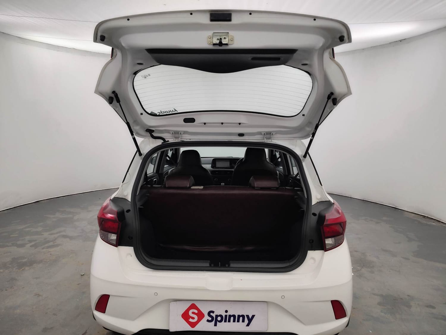 Used 2024 Hyundai Grand i10 Nios Sportz 1.2 Kappa VTVT Petrol Manual interior DICKY DOOR OPEN VIEW