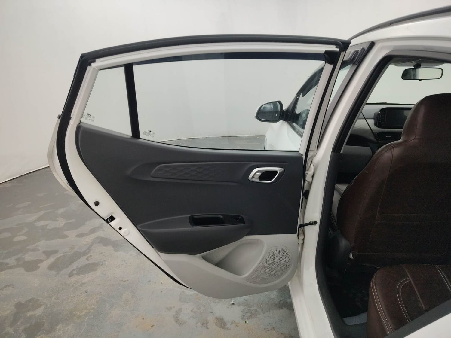 Used 2024 Hyundai Grand i10 Nios Sportz 1.2 Kappa VTVT Petrol Manual interior LEFT REAR DOOR OPEN VIEW