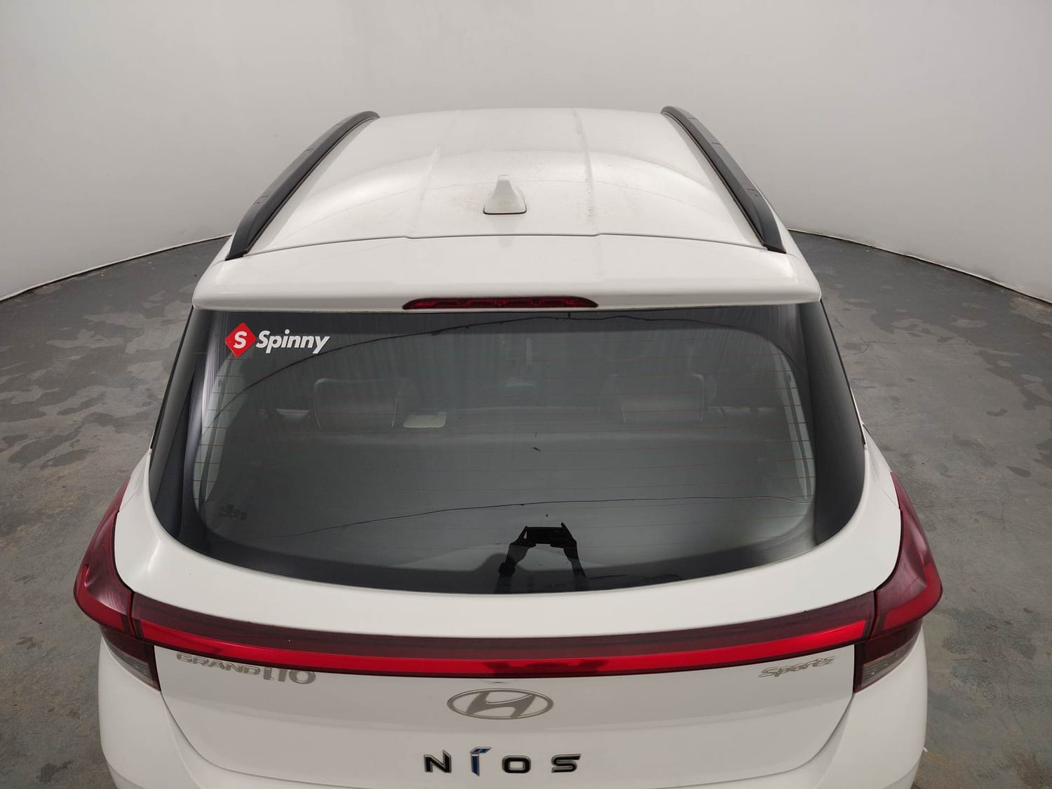 Used 2024 Hyundai Grand i10 Nios Sportz 1.2 Kappa VTVT Petrol Manual exterior EXTERIOR ROOF VIEW