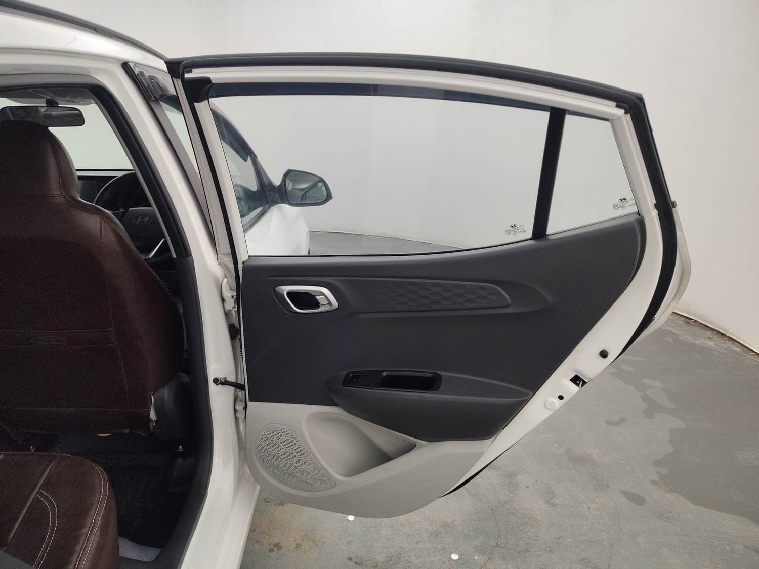 Used 2024 Hyundai Grand i10 Nios Sportz 1.2 Kappa VTVT Petrol Manual interior RIGHT REAR DOOR OPEN VIEW