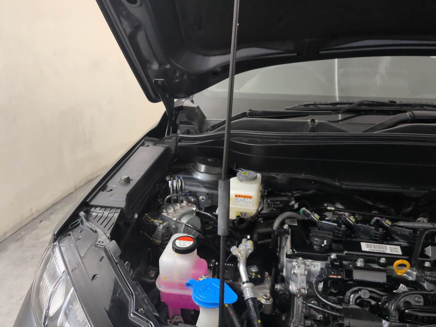 Used 2025 Maruti Suzuki Grand Vitara Delta Plus Intelligent Hybrid eCVT Hybrid Automatic engine ENGINE RIGHT SIDE HINGE & APRON VIEW