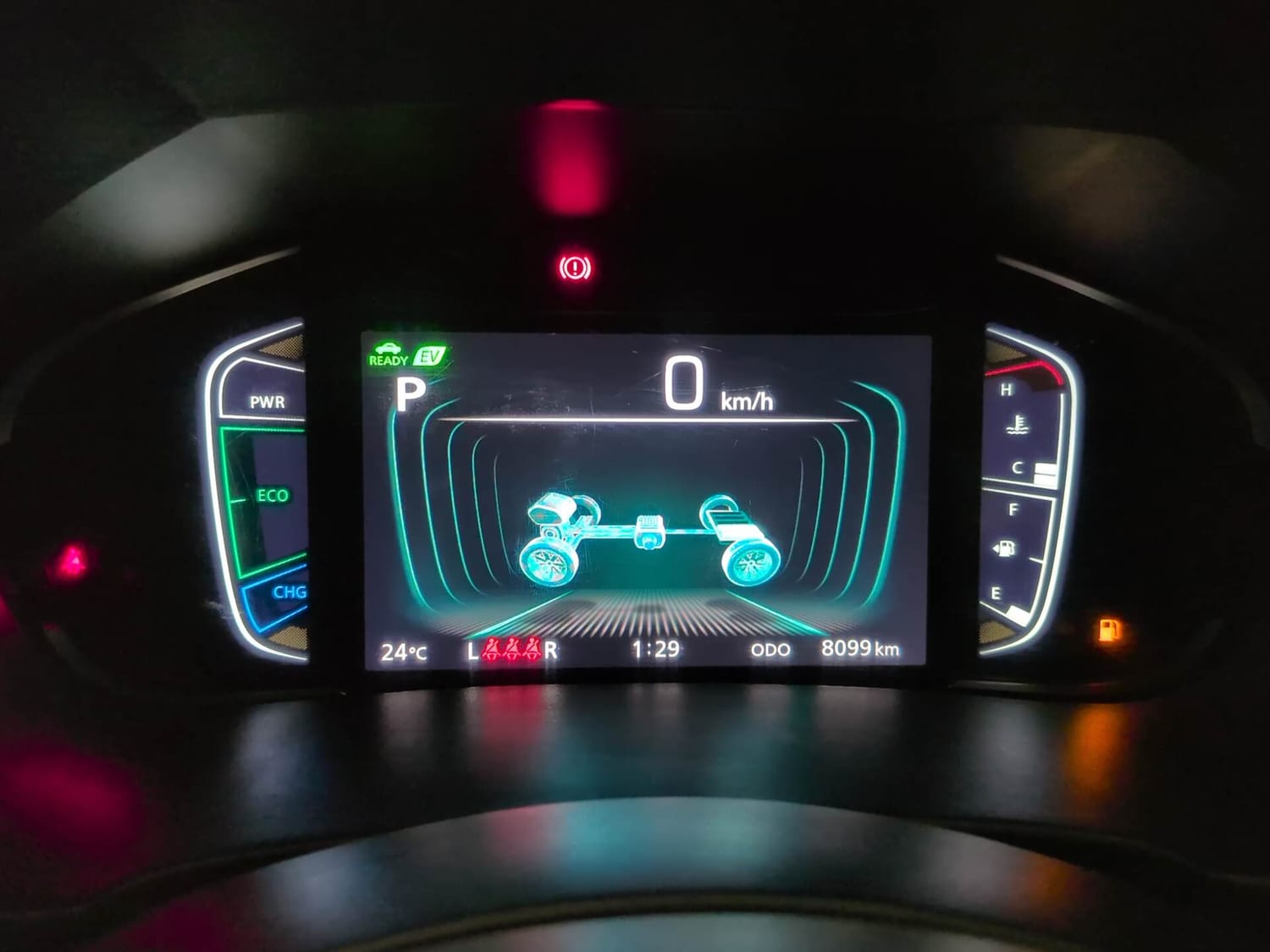 Used 2025 Maruti Suzuki Grand Vitara Delta Plus Intelligent Hybrid eCVT Hybrid Automatic interior CLUSTERMETER VIEW