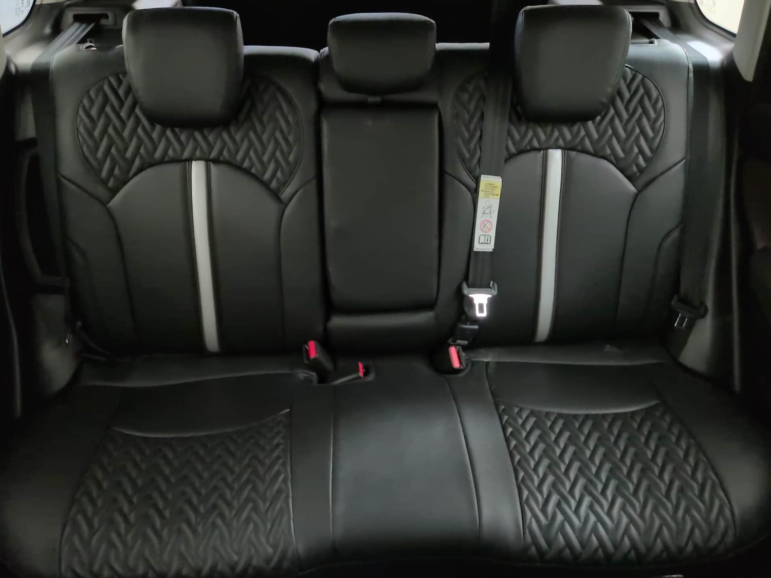 Used 2025 Maruti Suzuki Grand Vitara Delta Plus Intelligent Hybrid eCVT Hybrid Automatic interior REAR SEAT CONDITION VIEW