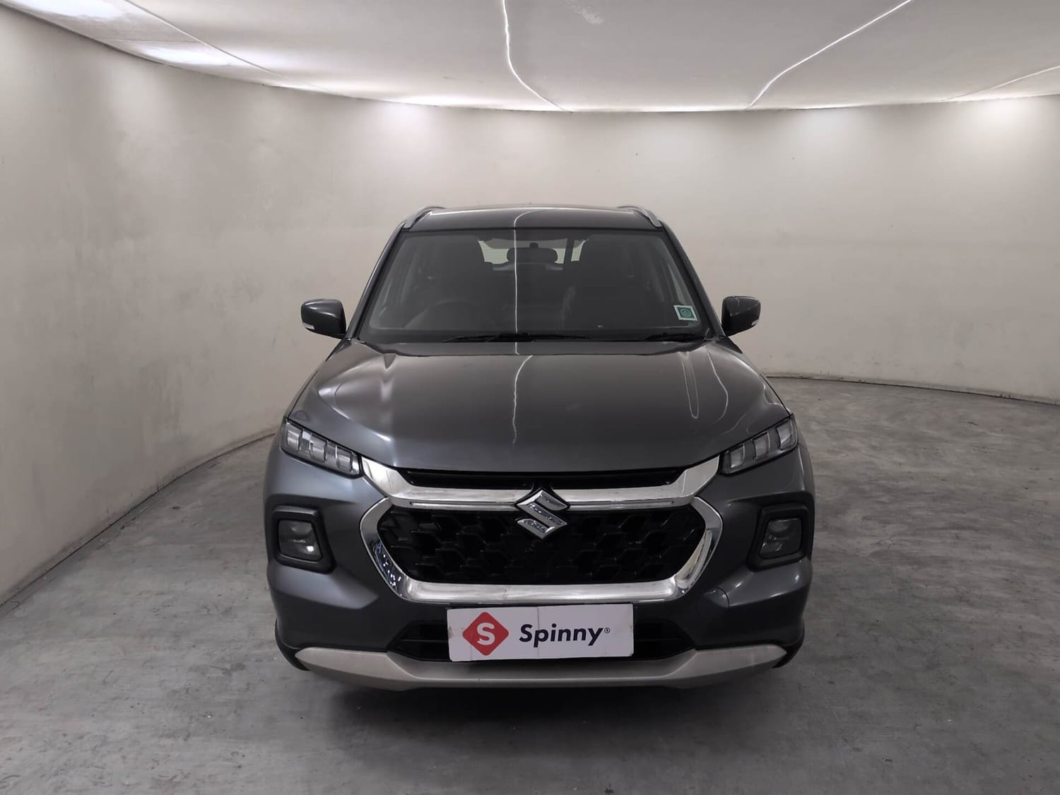 Used 2025 Maruti Suzuki Grand Vitara Delta Plus Intelligent Hybrid eCVT Hybrid Automatic exterior FRONT VIEW