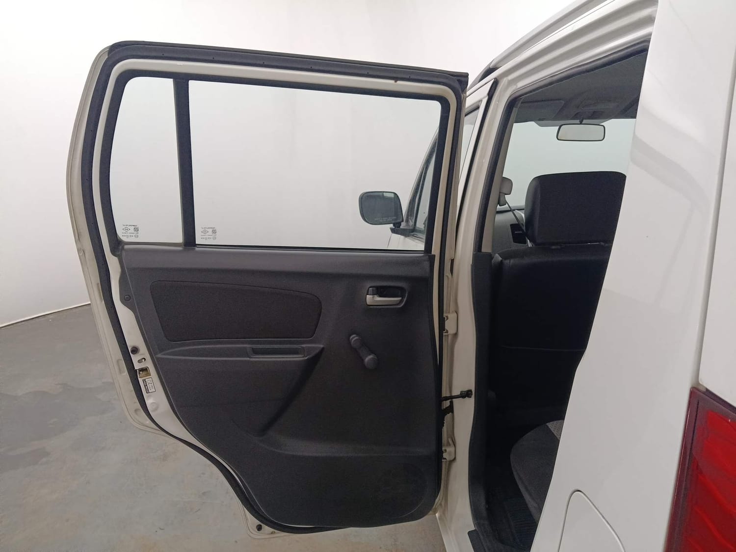 Used 2012 Maruti Suzuki Wagon R LXi Petrol Manual interior LEFT REAR DOOR OPEN VIEW