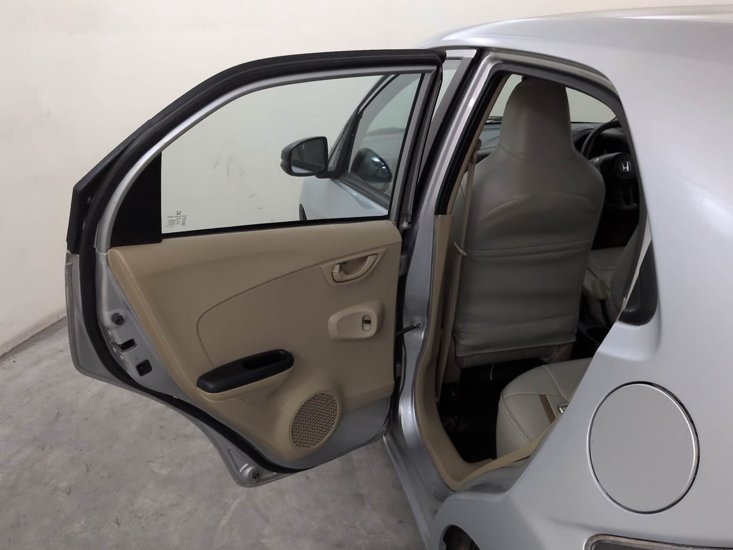 Used 2016 Honda Brio S MT Petrol Manual interior LEFT REAR DOOR OPEN VIEW