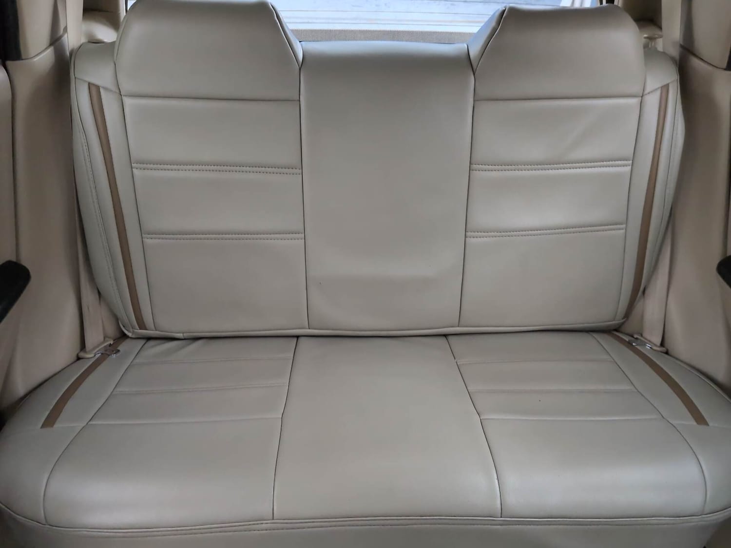 Used 2016 Honda Brio S MT Petrol Manual interior REAR SEAT CONDITION VIEW