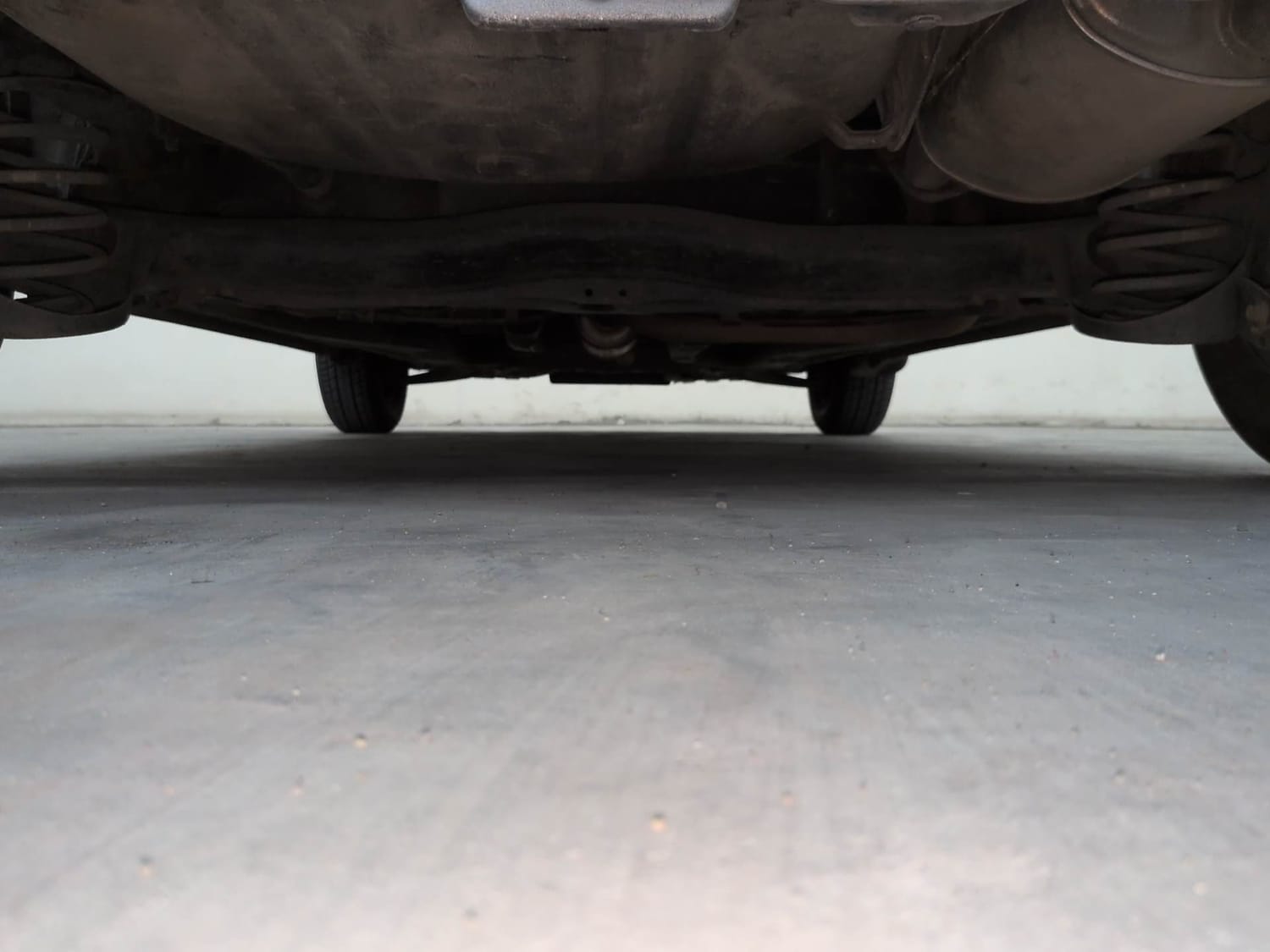 Used 2016 Honda Brio S MT Petrol Manual extra REAR UNDERBODY VIEW (TAKEN FROM REAR)