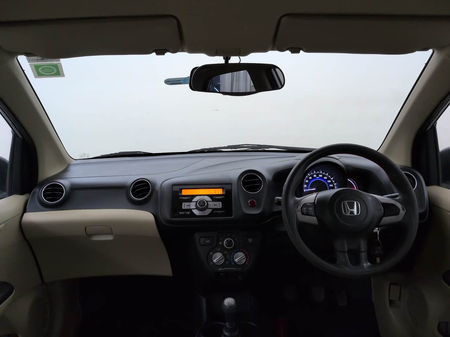 Used 2016 Honda Brio S MT Petrol Manual interior DASHBOARD VIEW