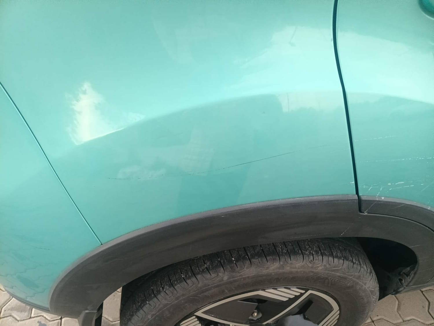 Used 2023 Tata Nexon Creative Plus S 1.2 Revotron Petrol 7DCA DT Petrol Automatic dents MINOR SCRATCH