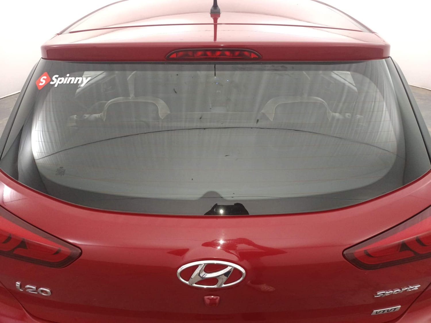 Used 2016 Hyundai Elite i20 Sportz 1.2 Petrol Manual exterior BACK WINDSHIELD VIEW